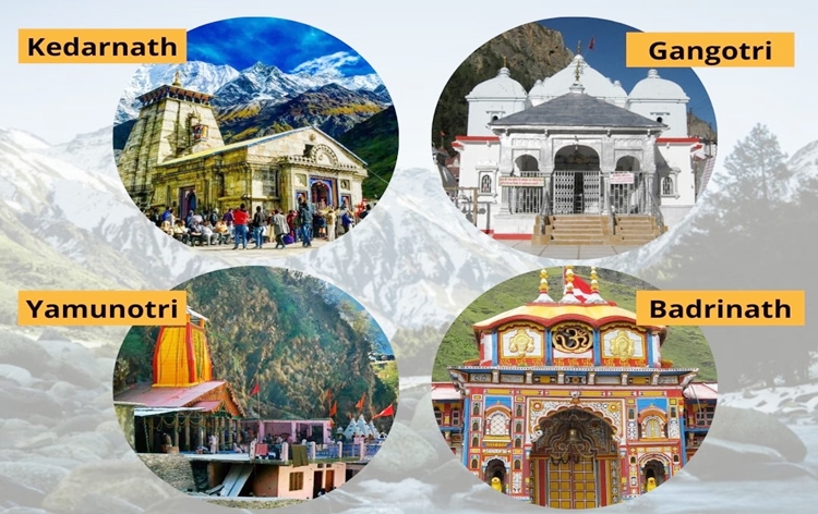 Chardham Yatra From Haridwar Group Tour 2024  - 9 Nights - 10 Days