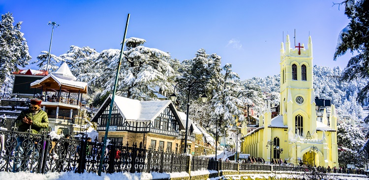 4nights/ 5days Delhi To Shimla Tour Package